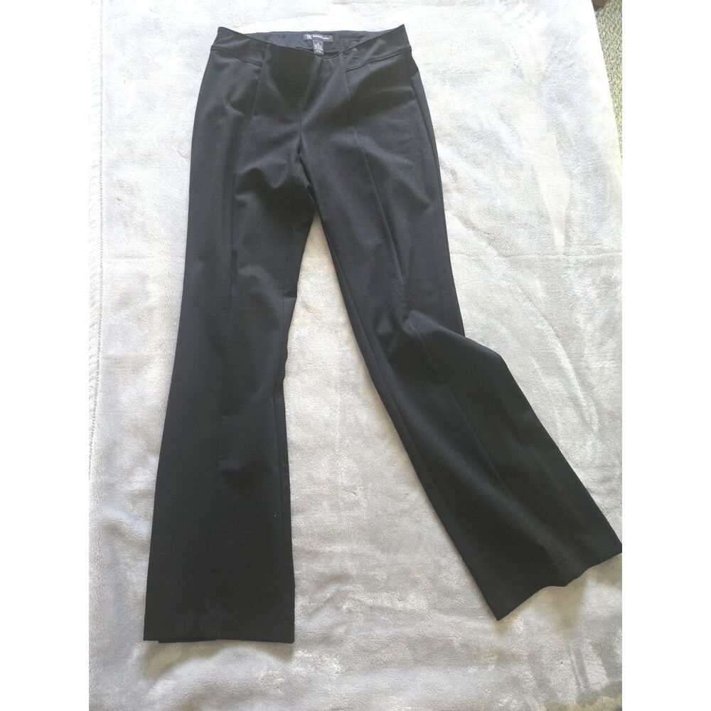 INC International Concepts Black Dress Pants – Size 8 – Rayon Blend Stretch